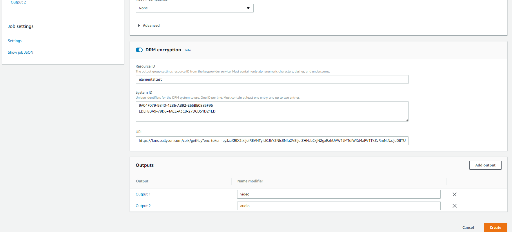 DRM encryption